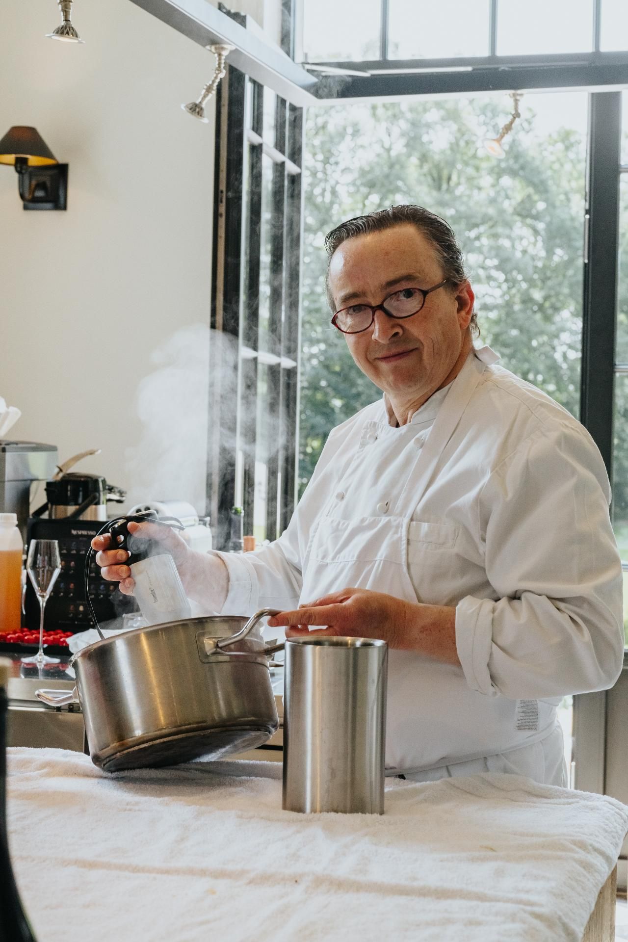 Keukenchef stefan jorissen restaurant chateau beausaint